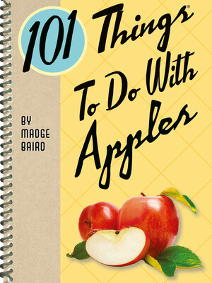 cover image of 101 Things to Do With Apples